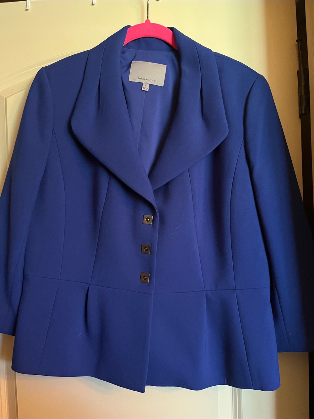 Classiques Entier Cobalt Blue Tailored Women's Blazer